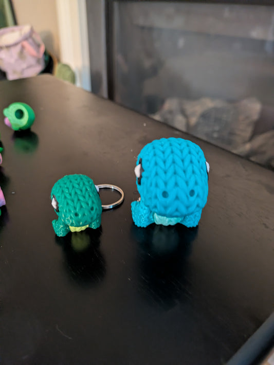 Little dino keychain