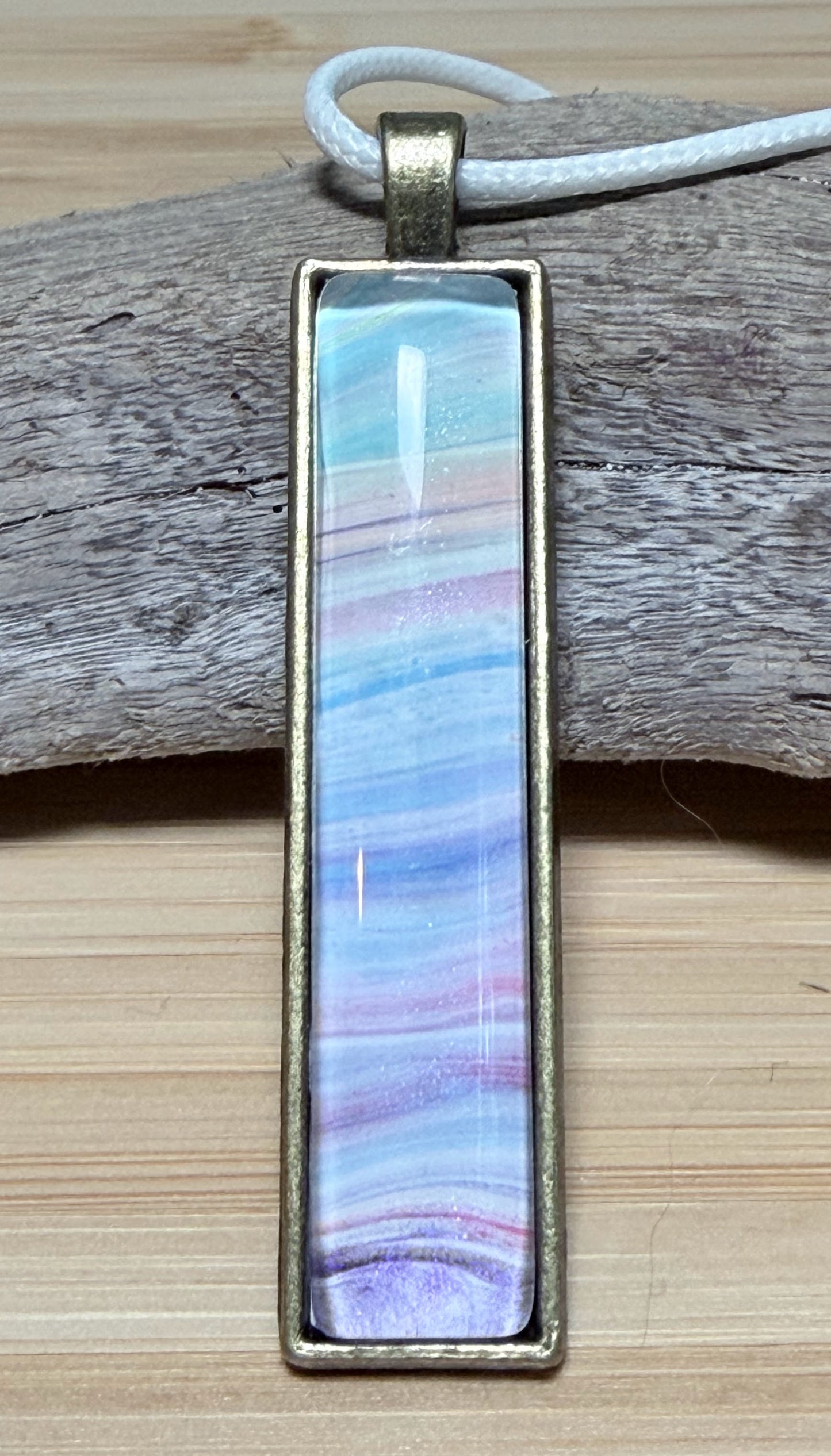 Fluid Art Necklaces