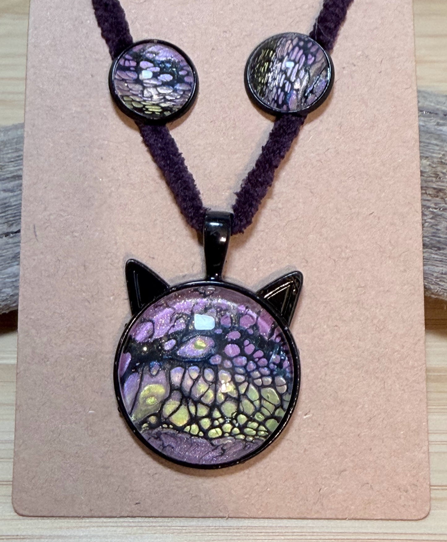 Fluid Art Jewelry Sets