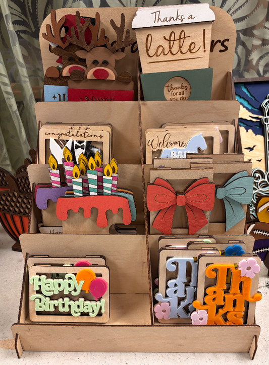 Gift Card Holders - Wood