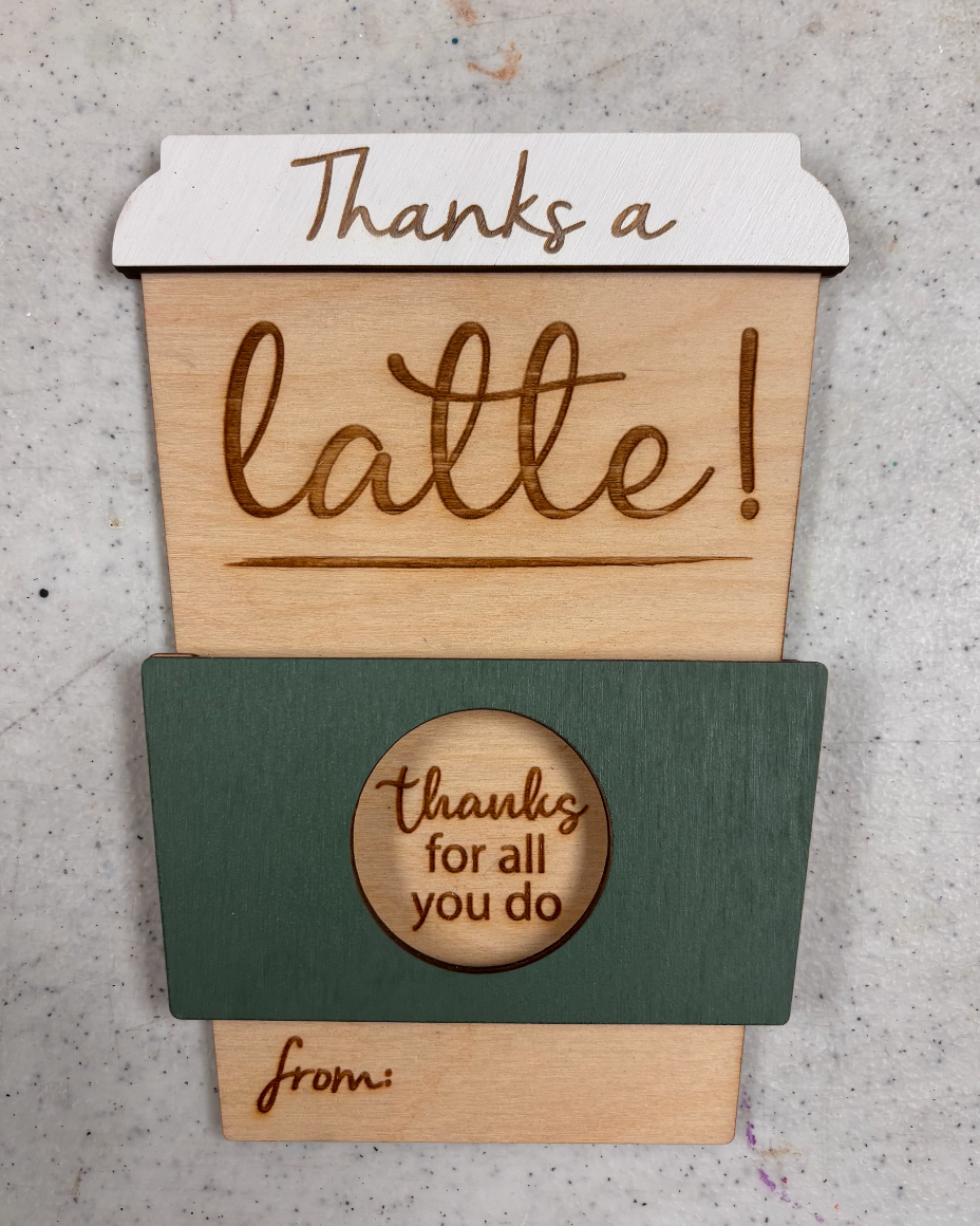 Gift Card Holders - Wood