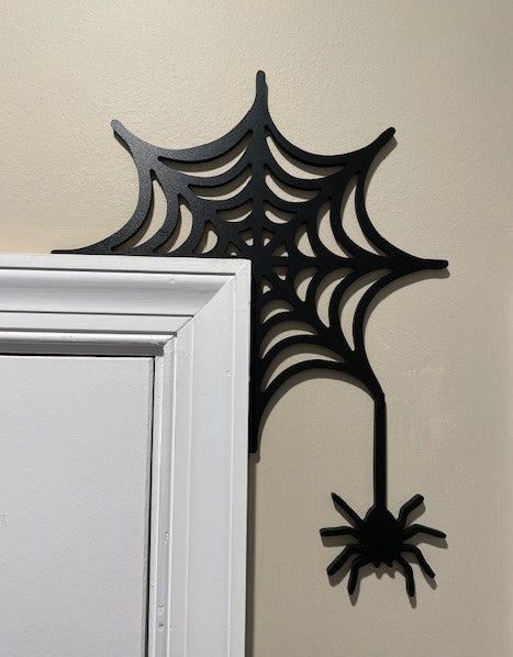 Spider Web - Halloween Door Corner