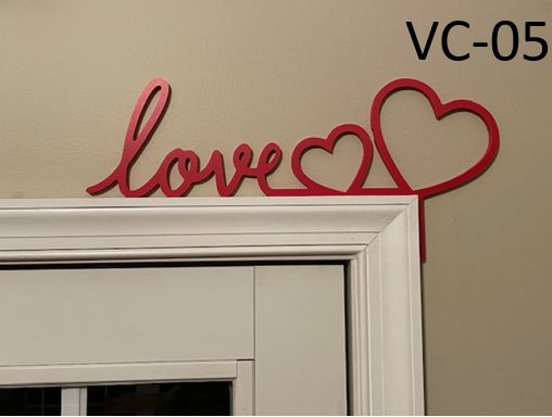 VC-05 Love w/2 Hearts Door Corner