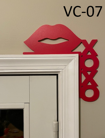 VC-07 XOXO Lips Door Corner