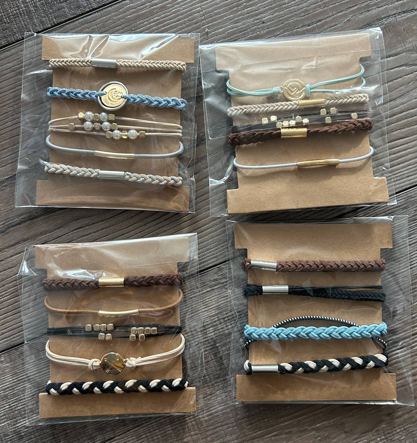 Hair Tie Bracelet Sets