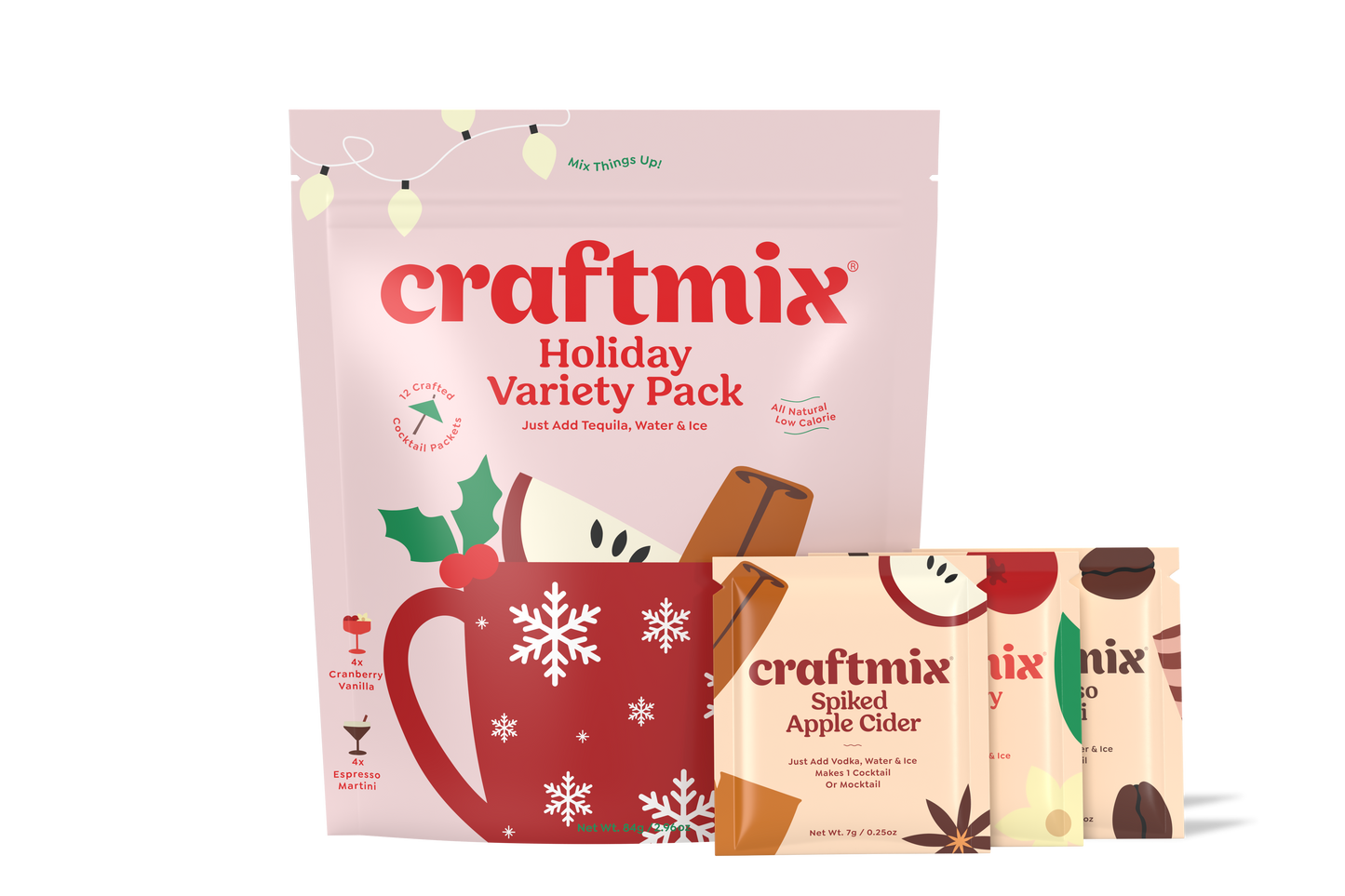 Seasonal Variety Pack Cocktail Mixers - 12 Serving Multipack