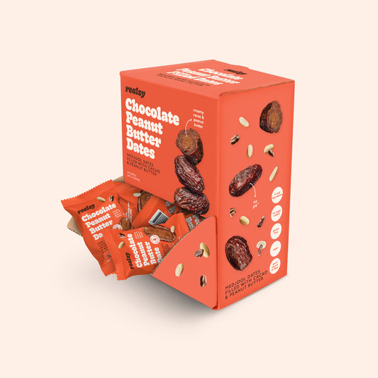 Chocolate Peanut Butter Dates | Individually Wrapped (40 count) | Wholesale