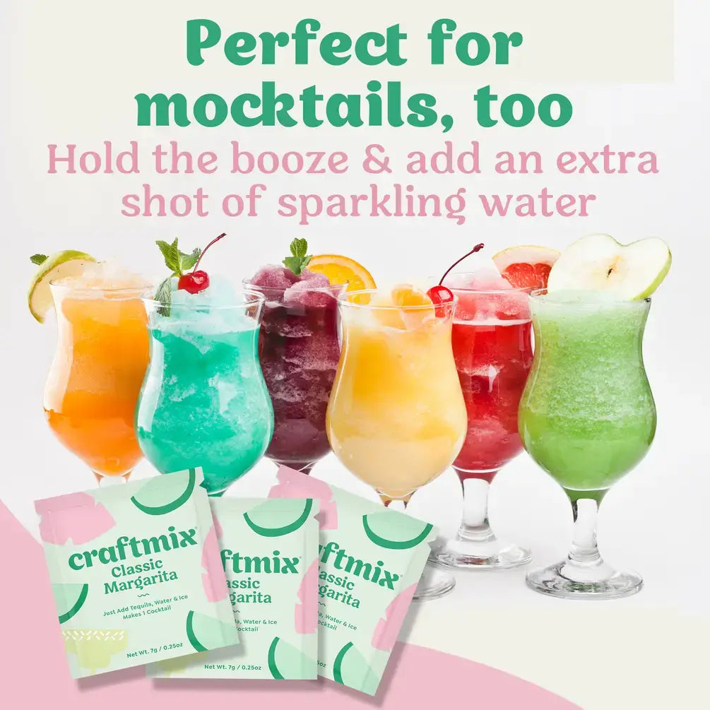 Classic Margarita Cocktail / Mocktail Mixer - 24ct Caddy