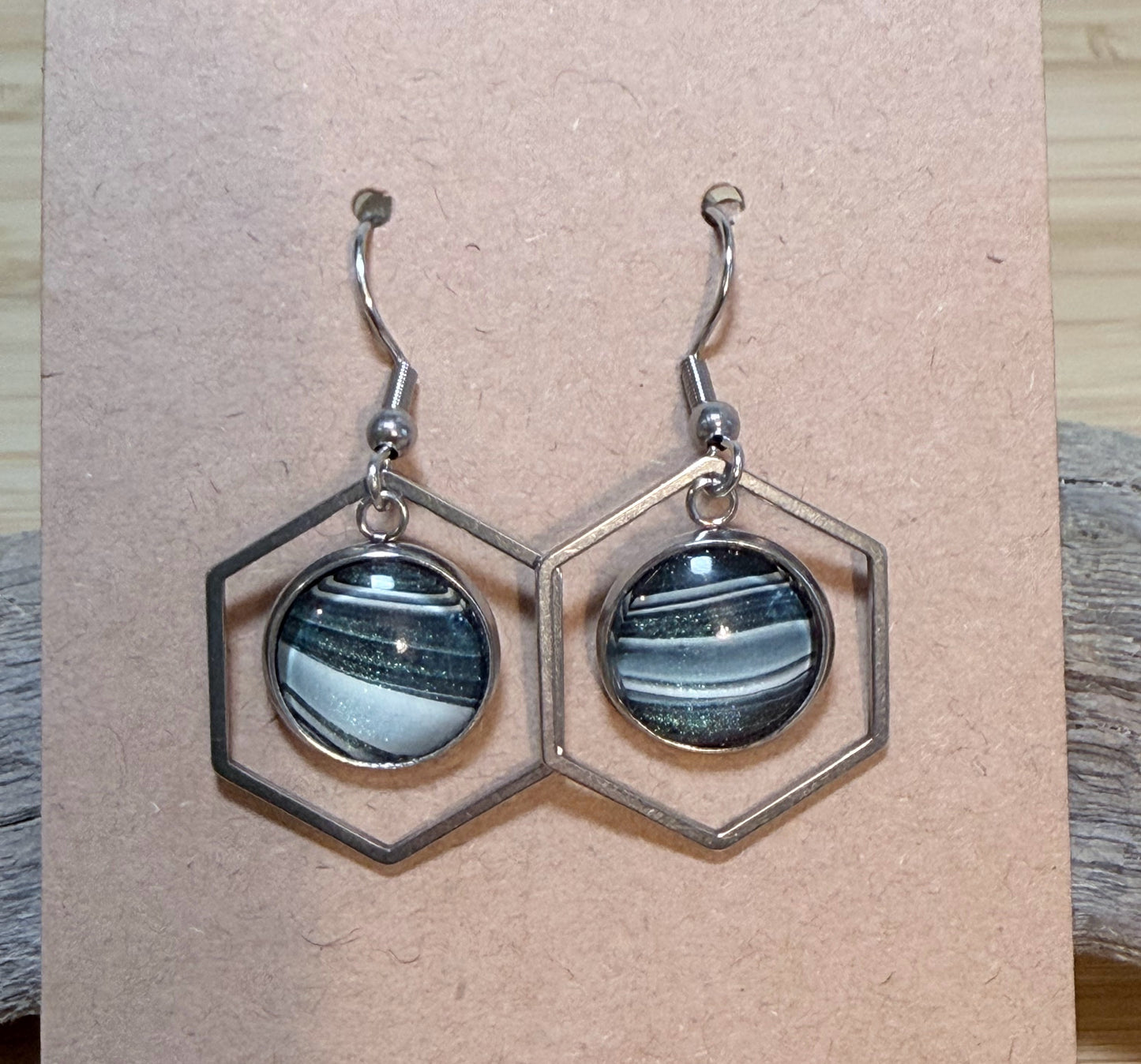 Fluid Art Earrings