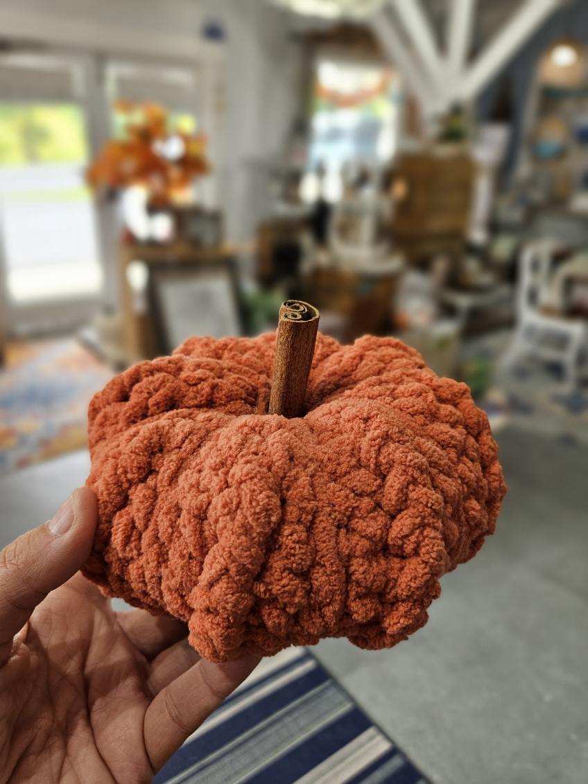 Large Pumpkin Crochet