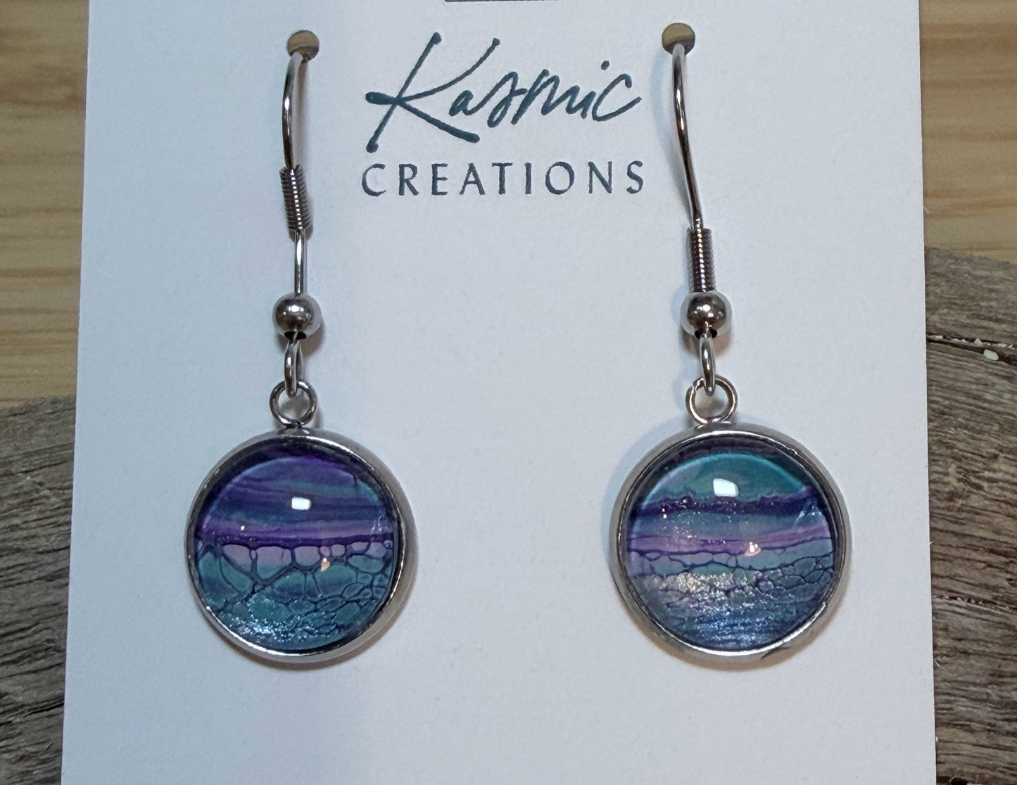 Fluid Art Earrings