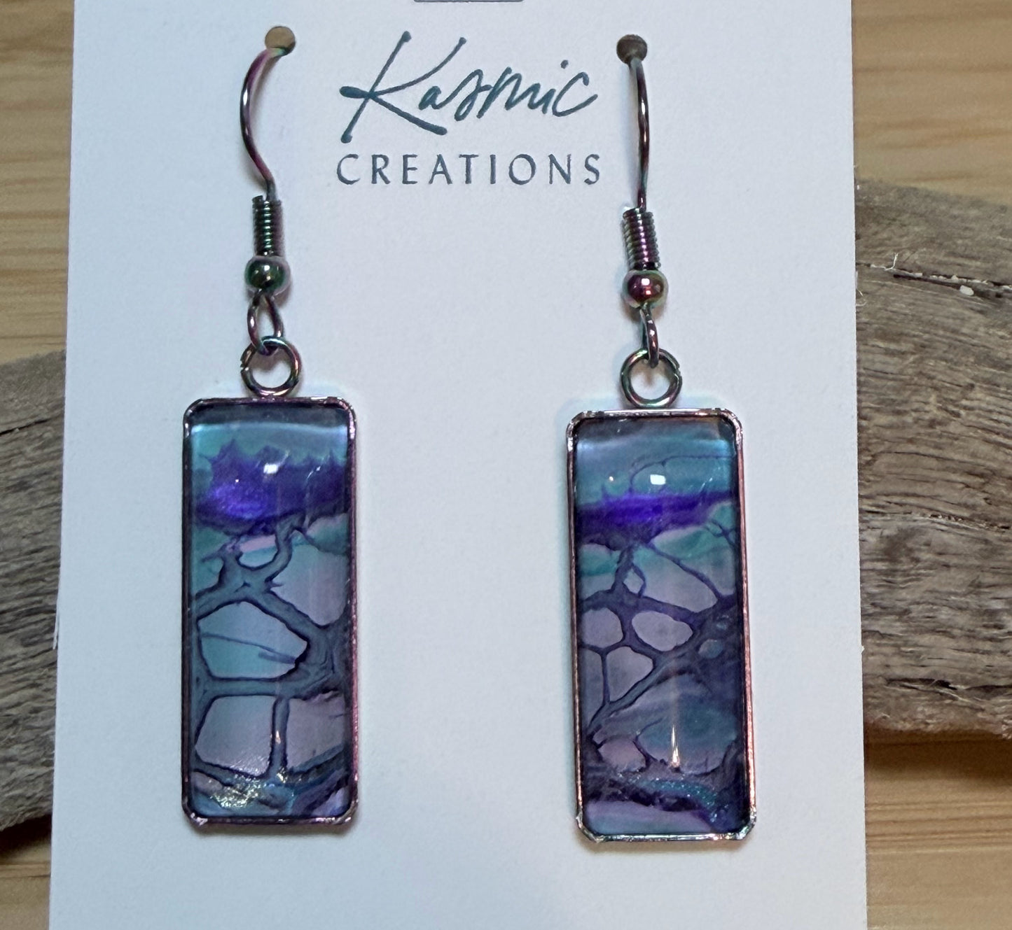 Fluid Art Earrings