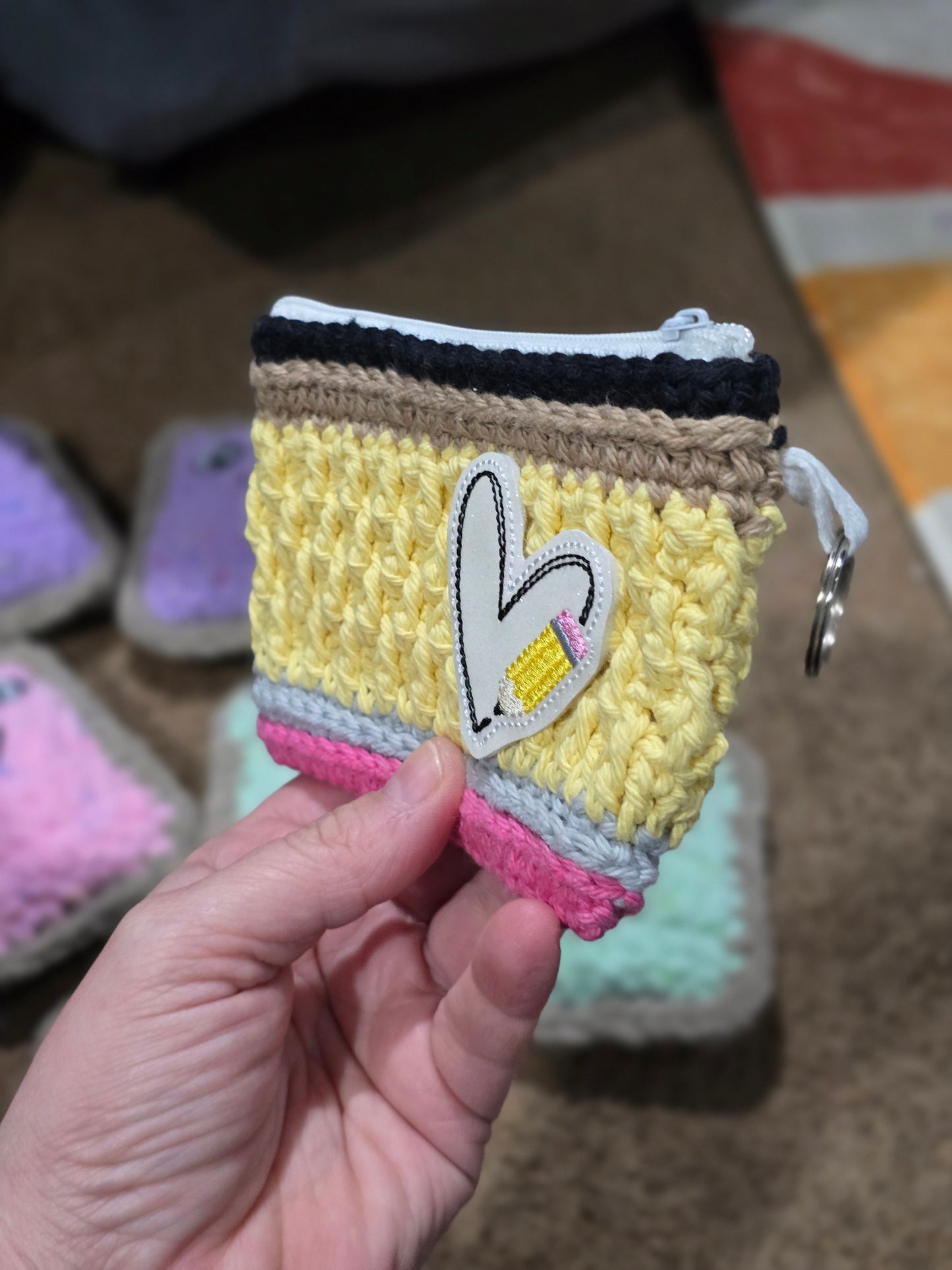 Crocheted Change Purse