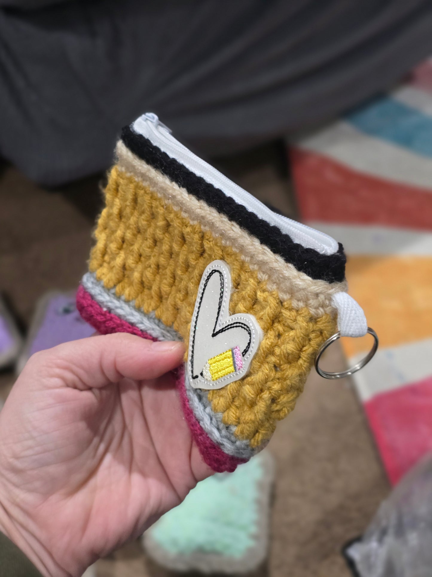 Crocheted Change Purse