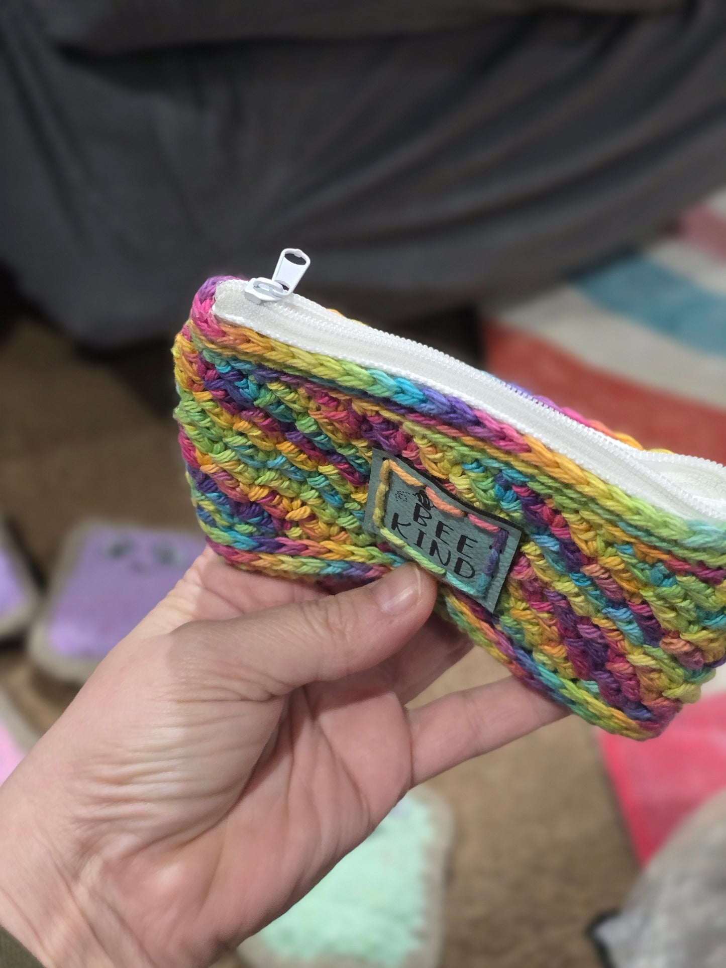 Crocheted Change Purse