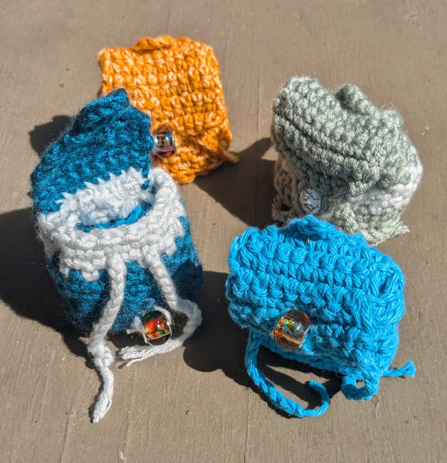 Mini backpack Crochet keychain/ bookbag charm