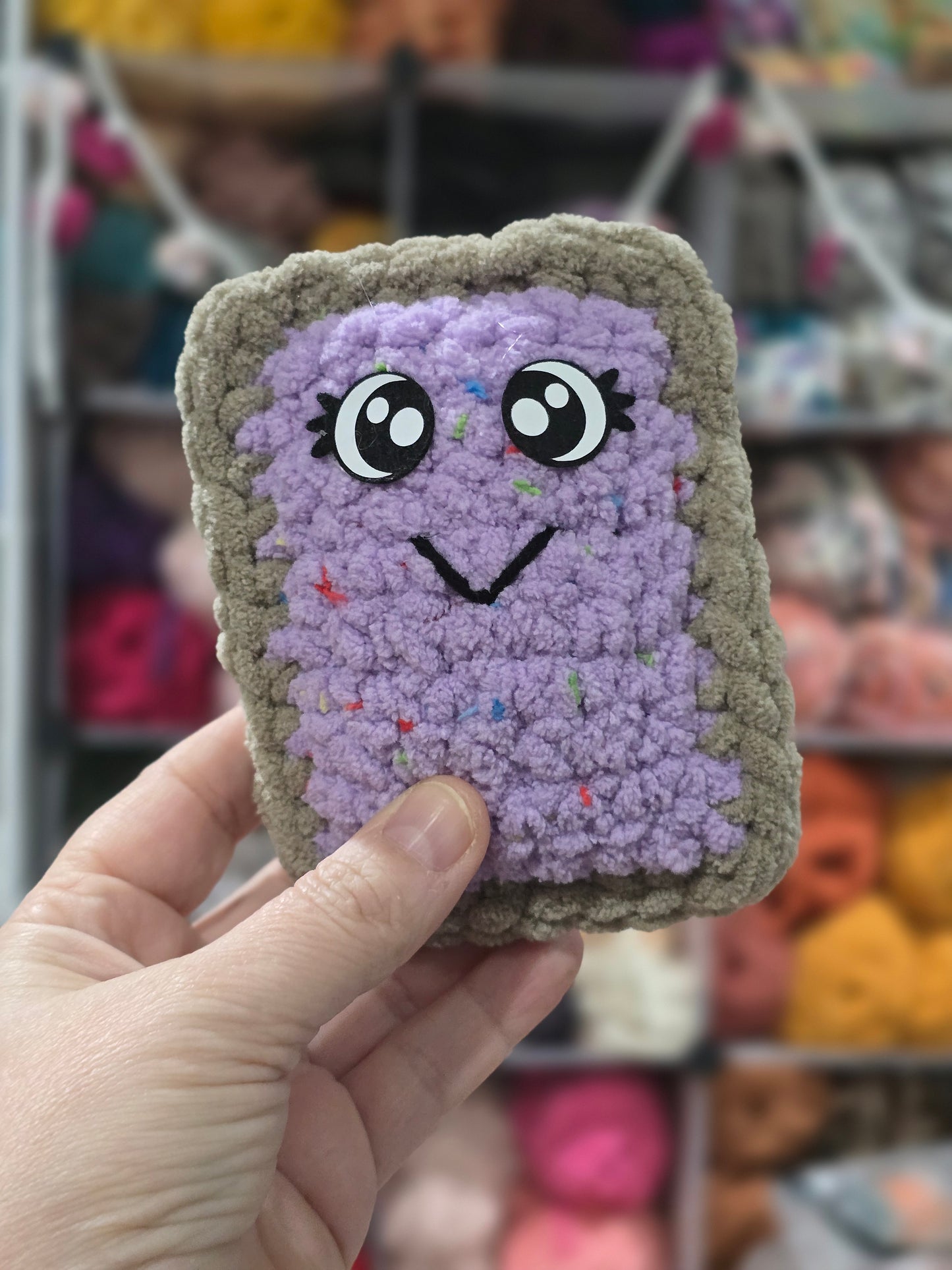Pop Tart crochet toys