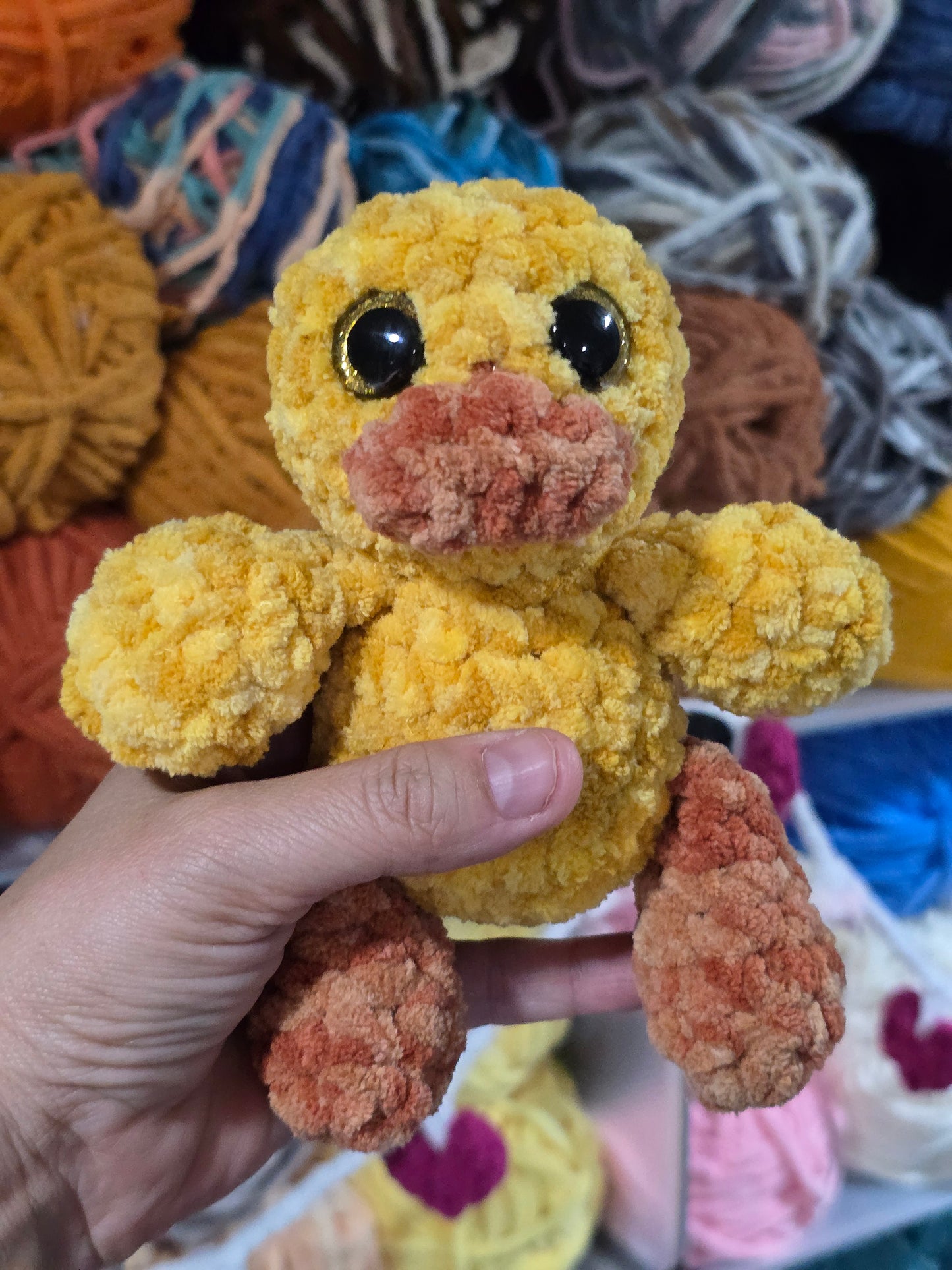 Duck plushie