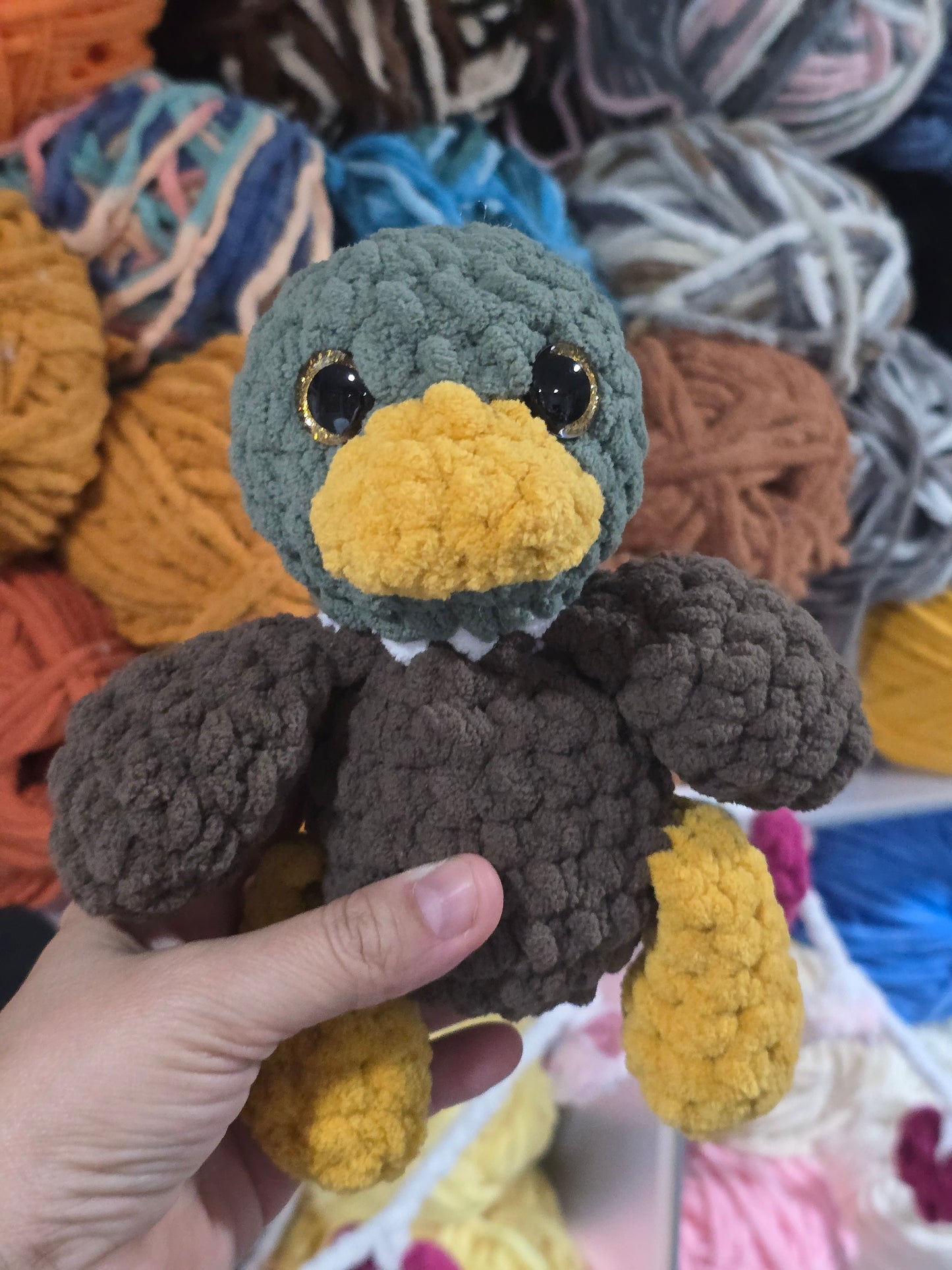 Duck plushie
