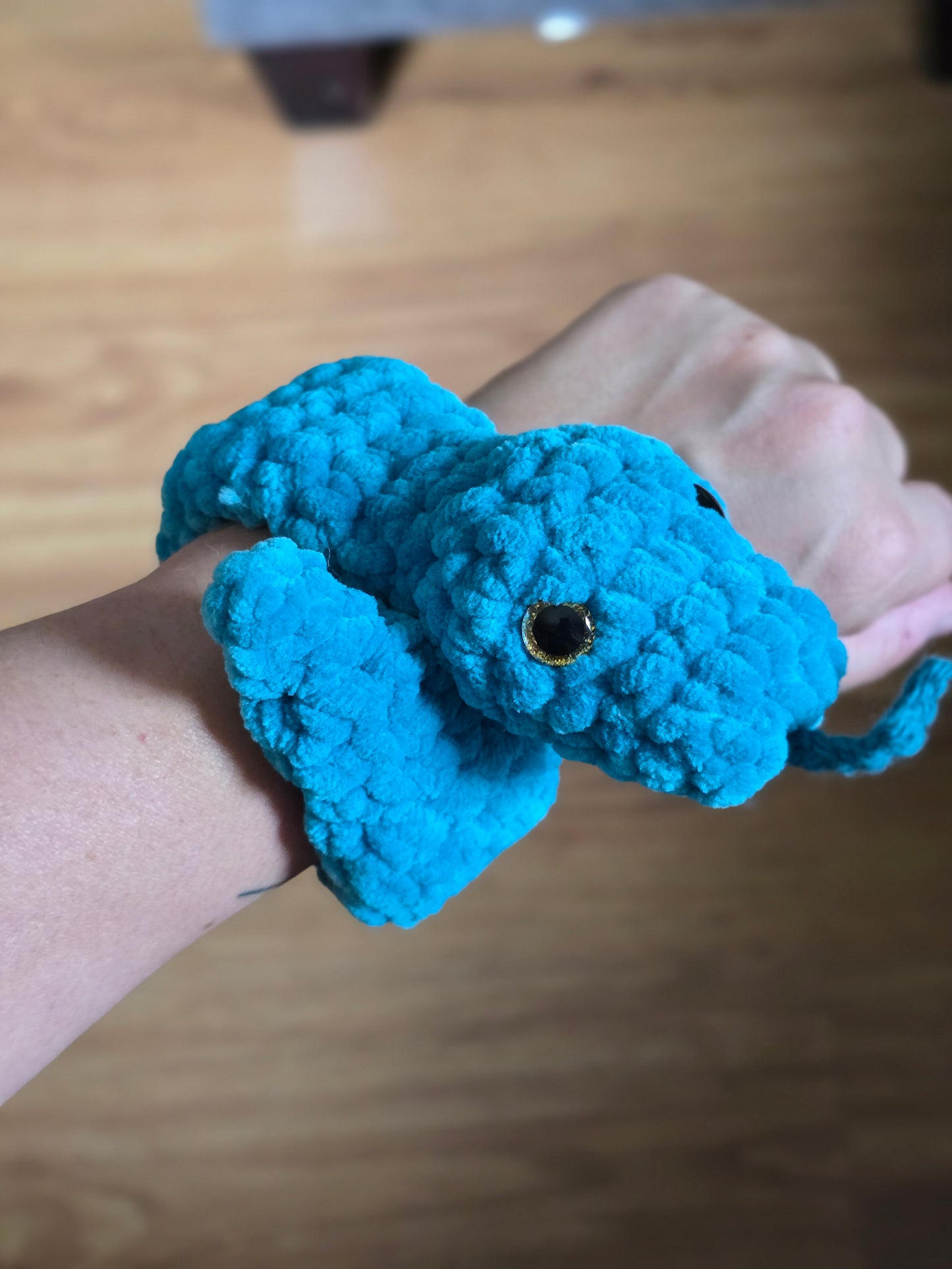 Snake slap bracelet