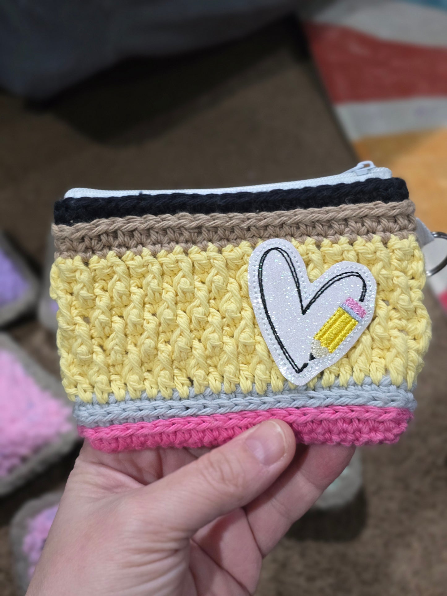 Crocheted Change Purse