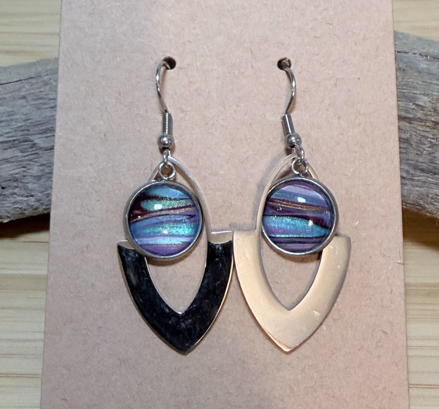 Fluid Art Earrings