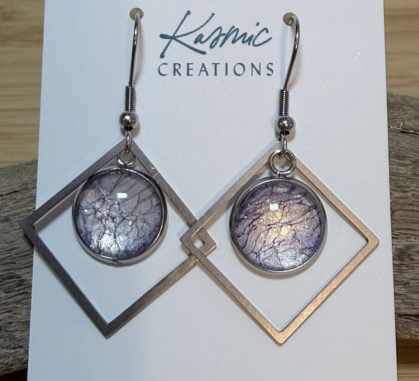 Fluid Art Earrings