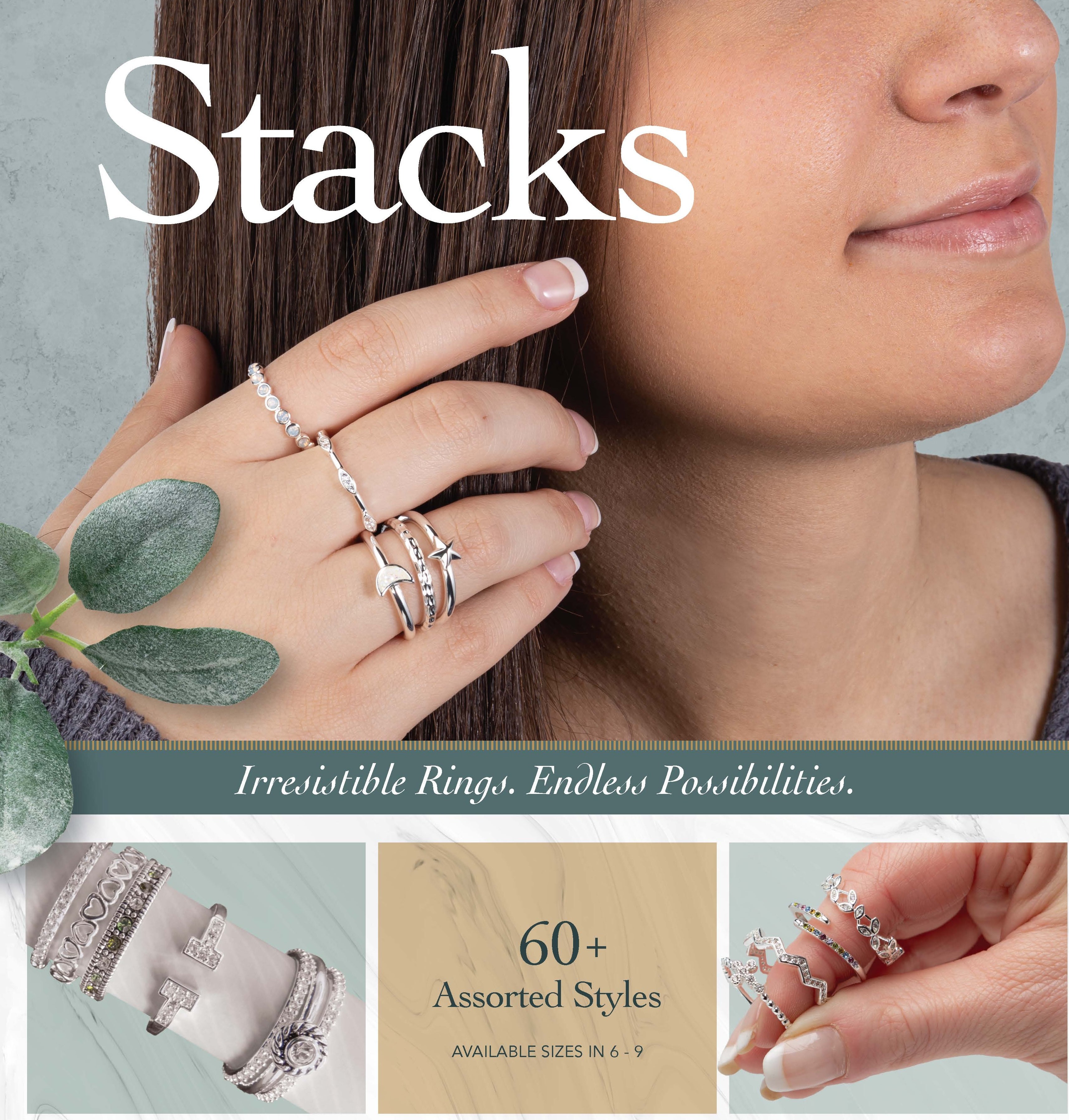 Stacks rings - 4 different sizes – simply made here