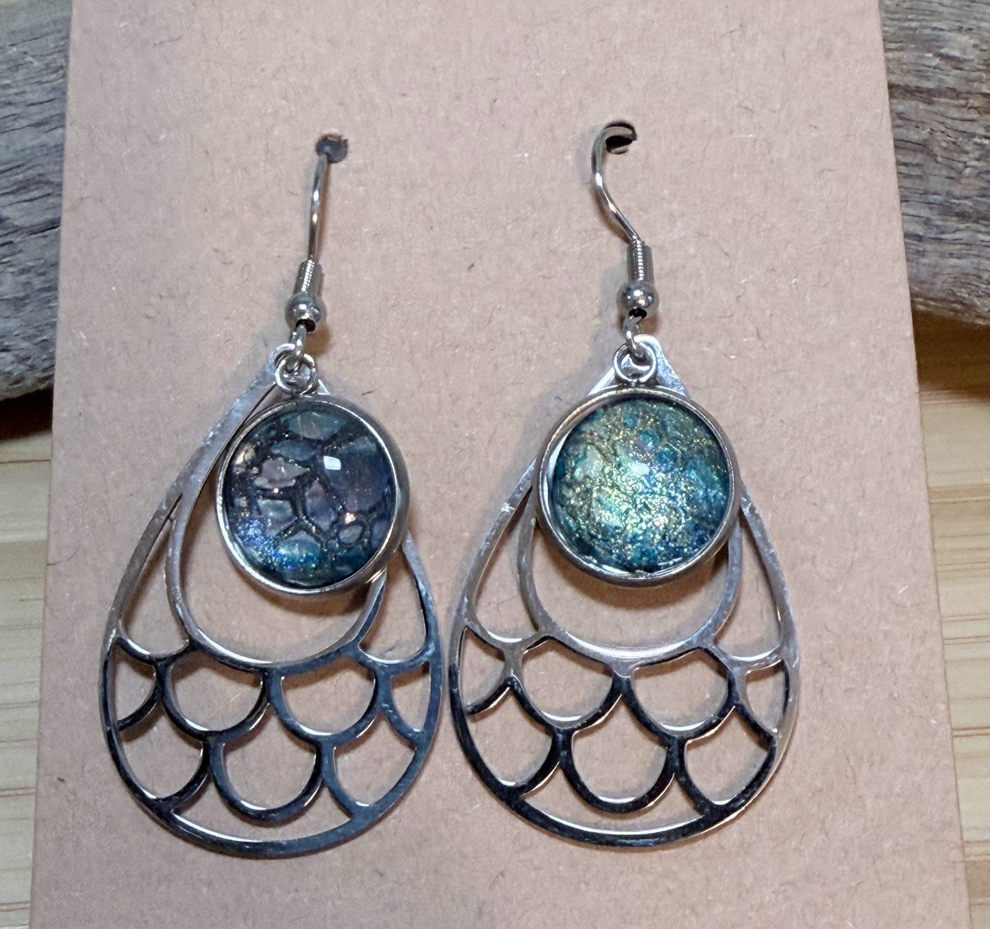 Fluid Art Earrings