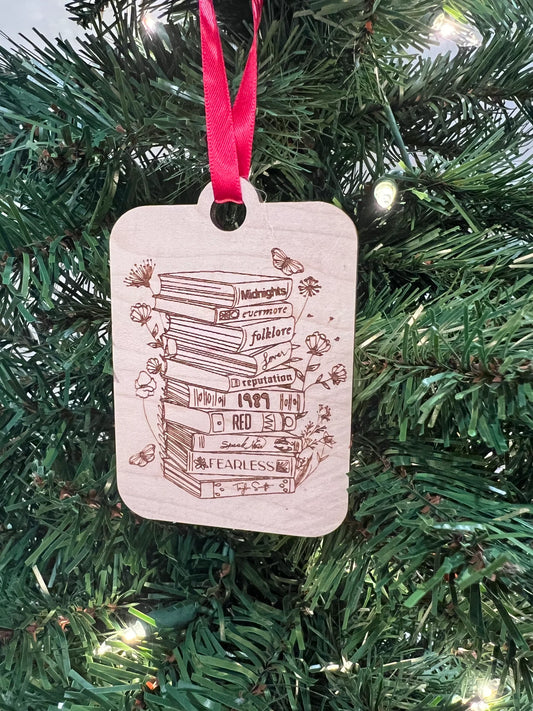 Swiftie Book Ornament