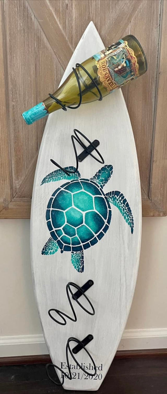 Surf Board Wine Racks