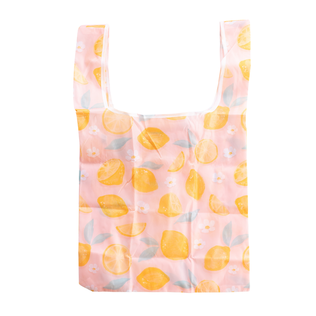 Painted Lemons Reusable Bag