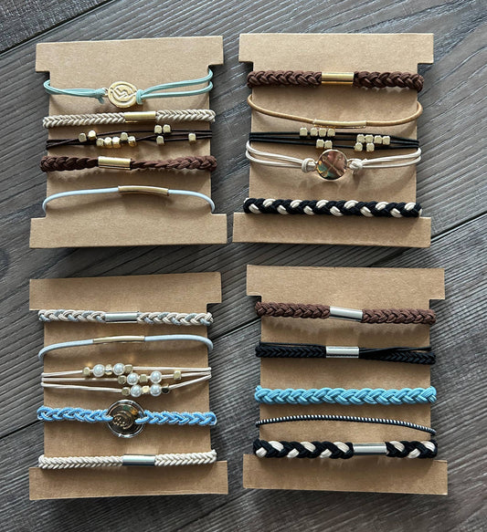 Hair Tie Bracelet Sets