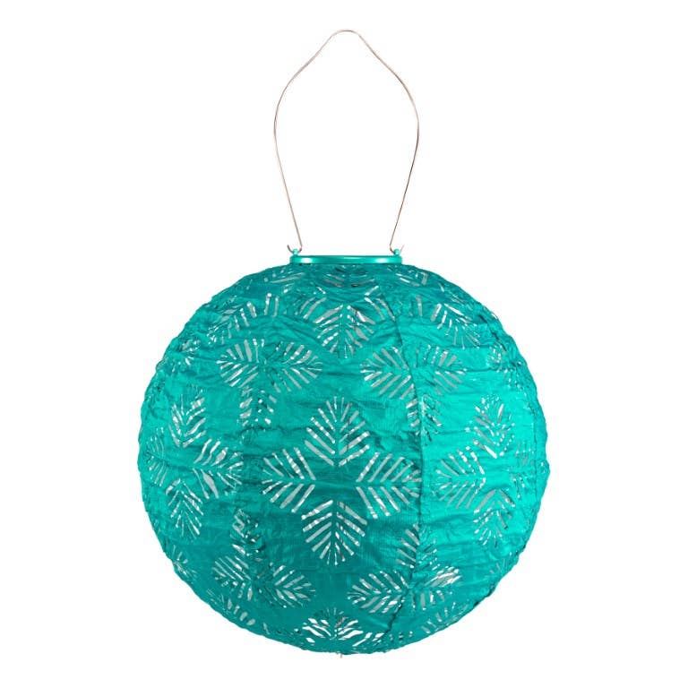 *NEW* Stella Brights 12" Globe Solar Lantern - Turquoise