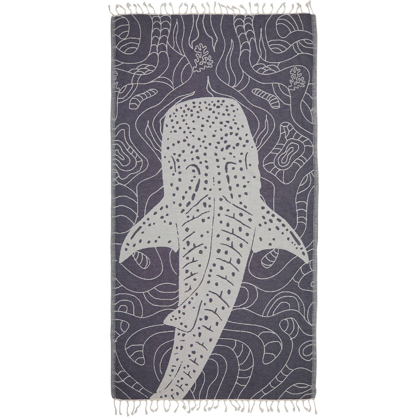 WhleShark Turkish Beach Towels Quick-dry Oversized Sand-free